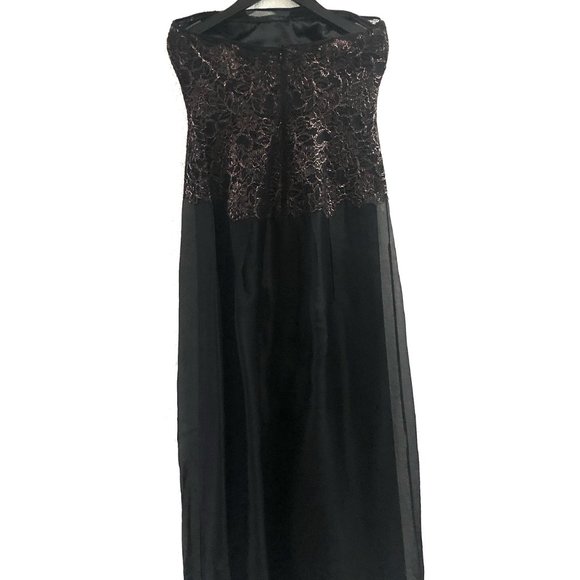 Kay Unger Silk Cocktail Gown - Picture 5 of 13